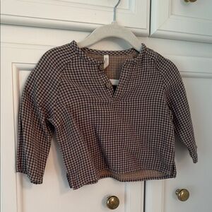 Kids Checkered Long Sleeve Shirt - washed but never worn